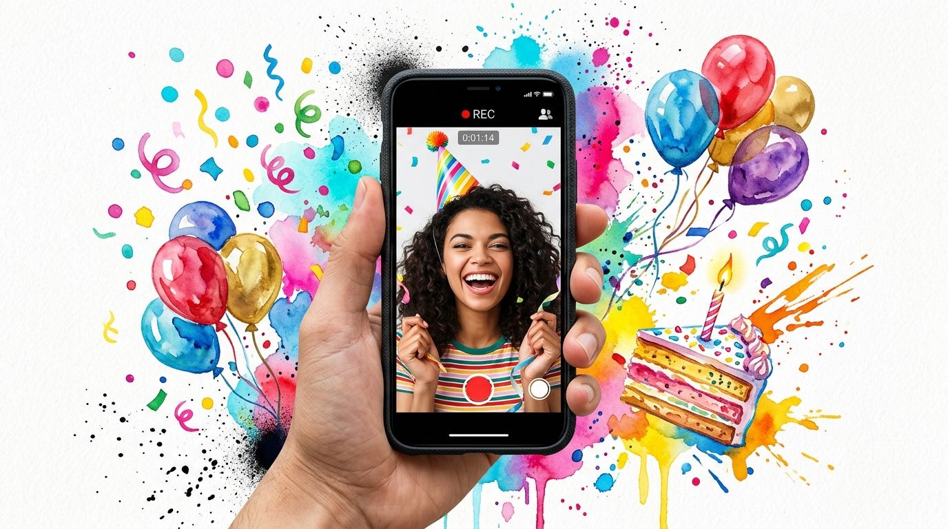 Felicitar cumpleaños con video: guía creativa 2026 - Tienda de almaes
