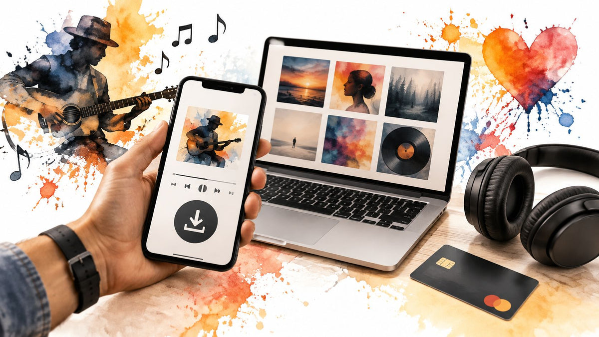 Descarga música directa: cómo comprar y guardar tus MP3 - Tienda de almaes