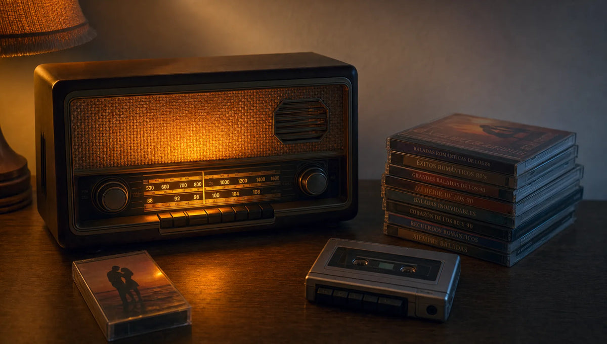 Música romántica de los 80 y 90 en español que emociona - Tienda de almaes