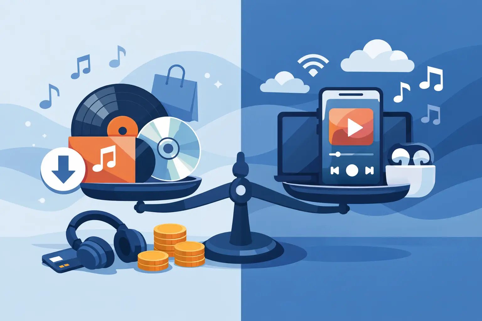 Comprar música o hacer streaming: qué compensa - Tienda de almaes