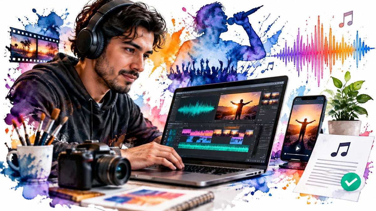 Hacer videos con musica: guia legal y creativa - Tienda de almaes
